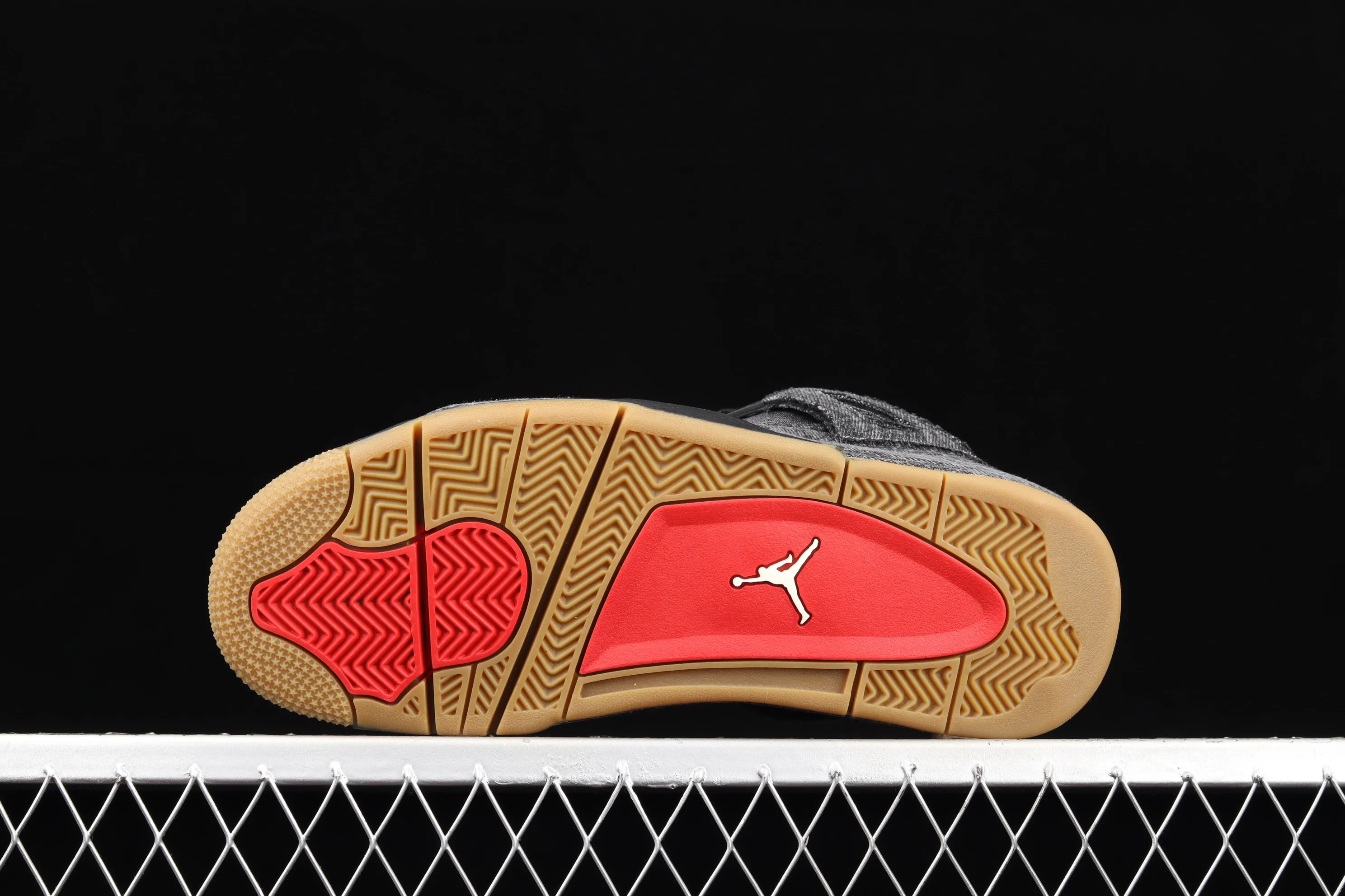 All categories Air Jordan Jordan series basketball shoes Air Jordan 4 G version Levi's x Air Jordan 4 AJ4 Joe 4 Levi's joint tannin black AO2571-001
